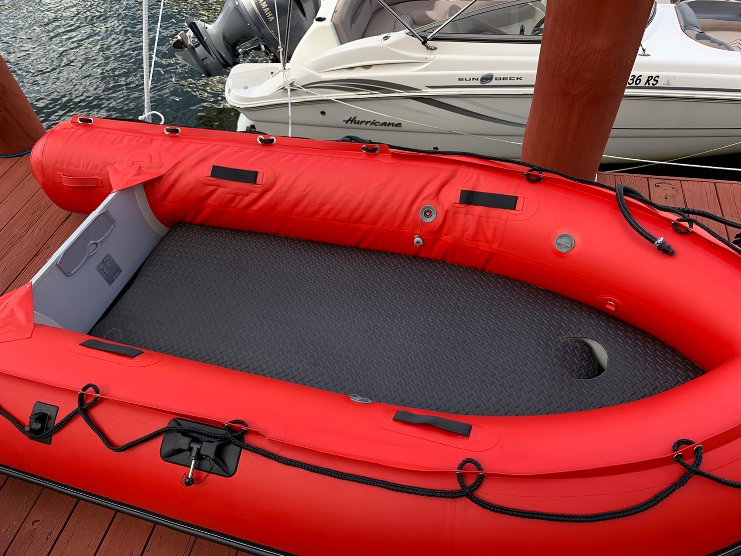 How to protect air deck floor of inflatable boat, kayak or kaboat from
